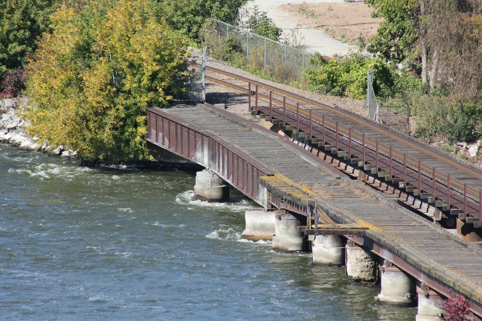 West spans (spans #1 and #2)